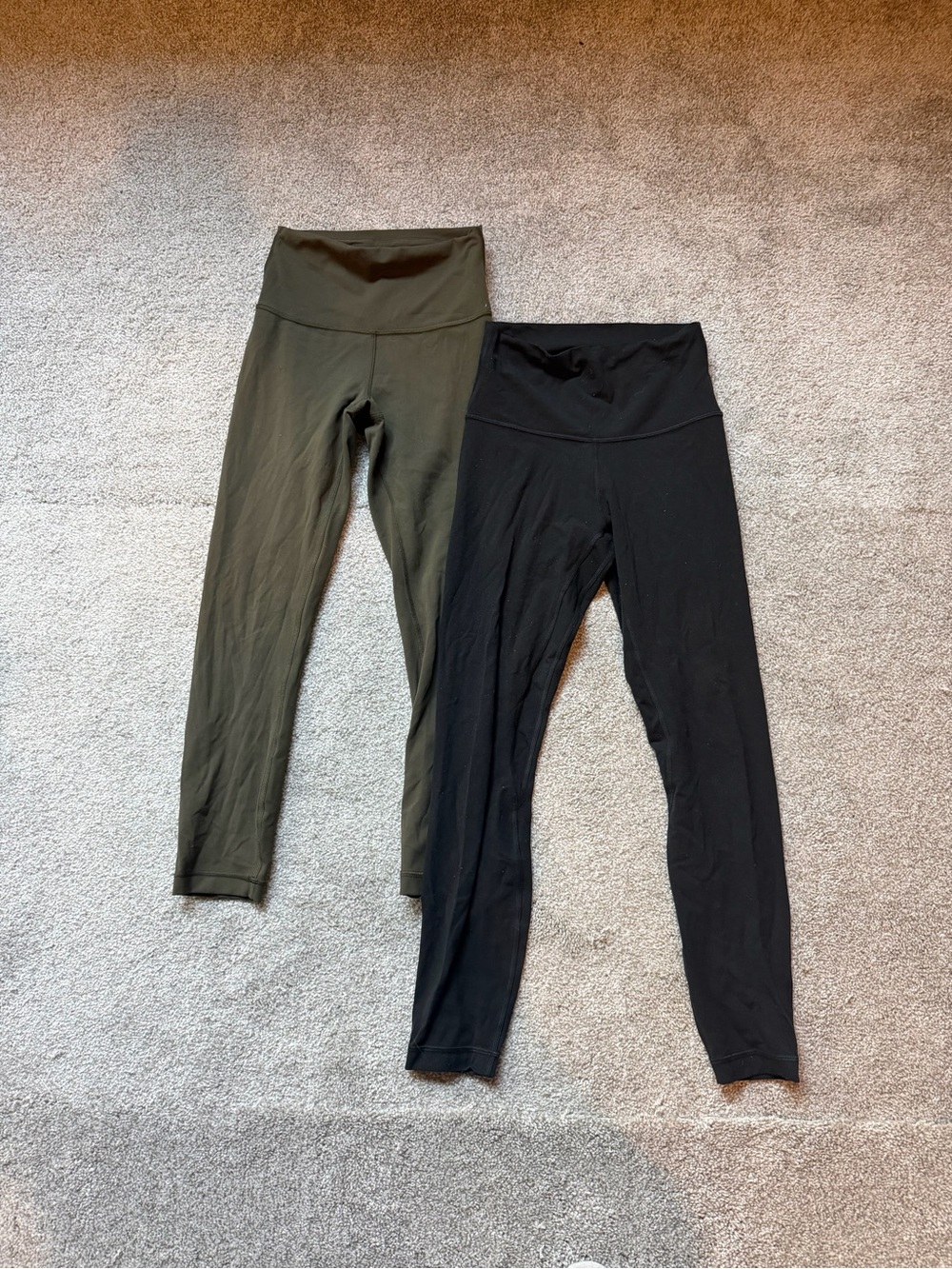 ONLY GREEN PAIR lululemon athletica High-Waist Leggings in Olive Green